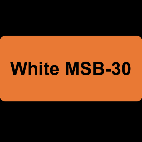 White MSB-30